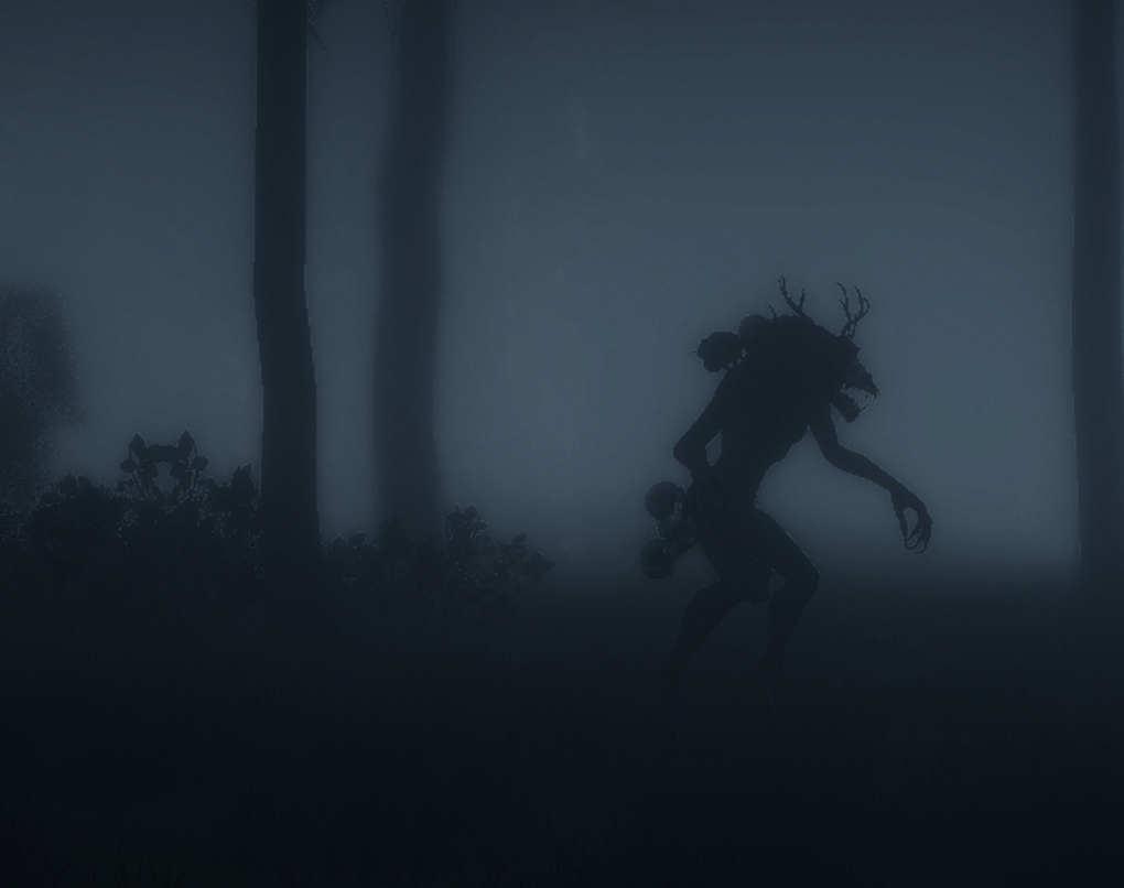 Тени деревьев